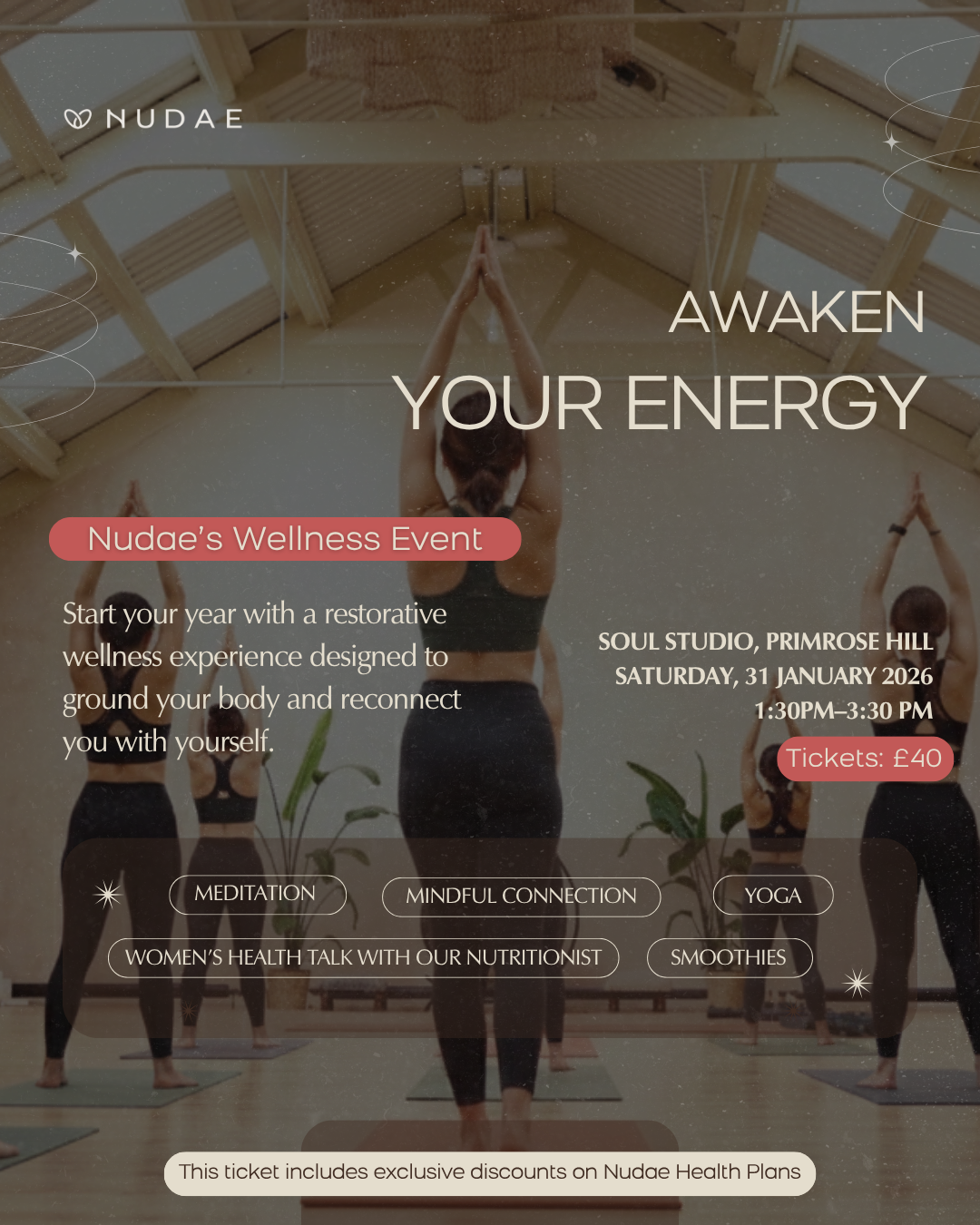 Nudae's Wellness Event- London